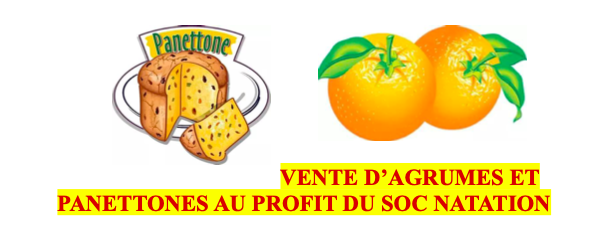 Vente d'agrumes et panettones